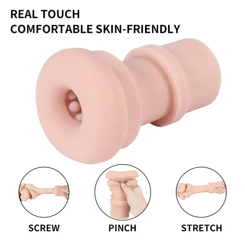 Hismith® Thrusting Pocket Pussy Masturbator KlicLok and Suction Cup