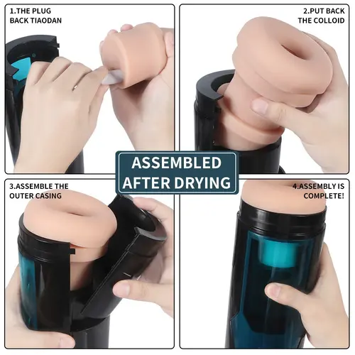 Bumping Pocket Pussy Masturbator KlicLok et Ventouse