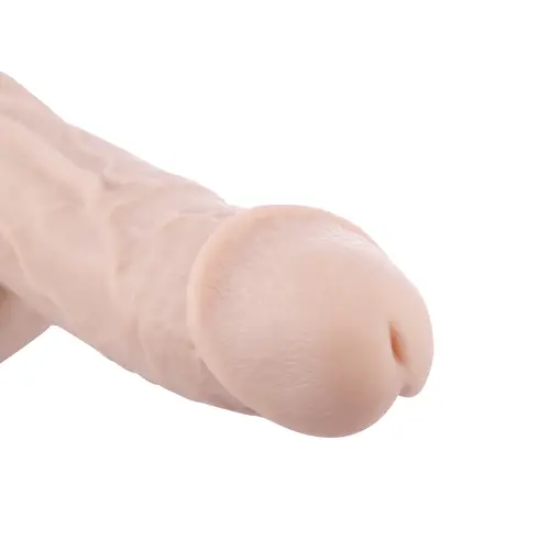 Dildo vibrante con telecomando 20 CM Nude