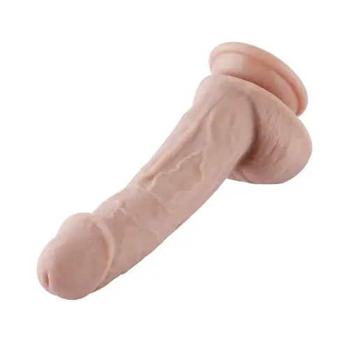 Dildo vibrante con telecomando 20 CM Nude