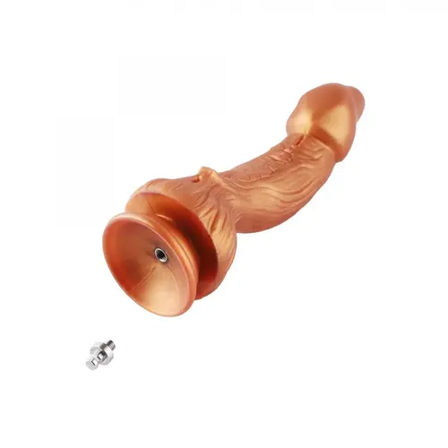 Hismith® Dildo KlicLok Medium 24 CM Leprechaun Gold