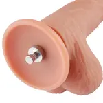 Dildo Cazzo Grande KlicLok Medio 20-23 CM Nudo