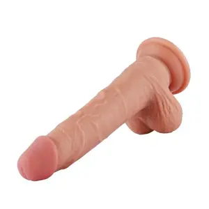 Consolador Big Dick KlicLok Medium 20-23 CM Nude