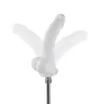 Gode KlicLok Petit 15-20 CM Blanc