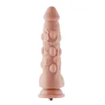 Hismith® Dildo Bumps KlicLok Small 15-20 CM