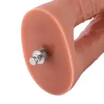 Dildo doppio KlicLok medio 15-19 CM Nude