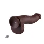 Hismith® Dildo XXL Groß 25+ KlicLok Braun