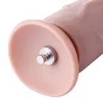 Dildo Cazzo Grande XXL KlicLok 26 CM Nudo
