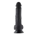 Consolador KlicLok Mediano 20-23 CM Negro