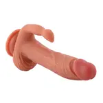 Dildo Rabbit KlicLok Medio 20-23 CM Nudo