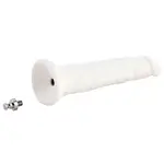 Gode réaliste KlicLok® et ventouse 19 CM blanc