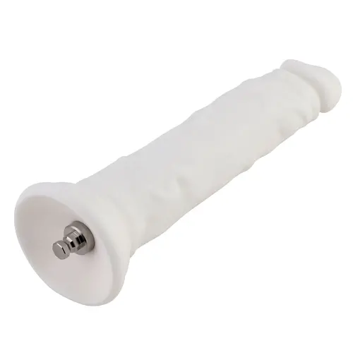 Gode réaliste KlicLok® et ventouse 19 CM blanc