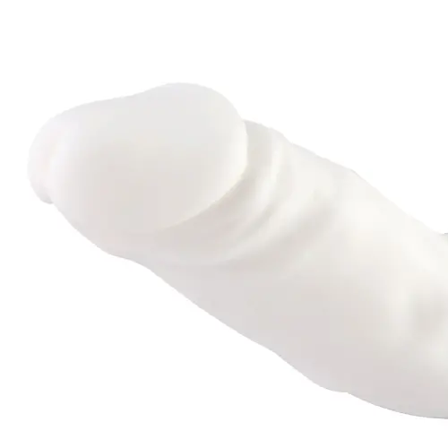 Gode réaliste KlicLok® et ventouse 19 CM blanc
