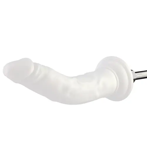Gode réaliste KlicLok® et ventouse 19 CM blanc