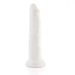 Gode réaliste KlicLok® et ventouse 19 CM blanc