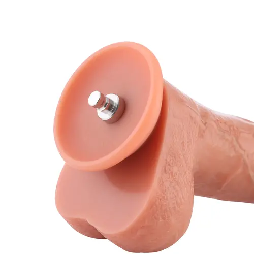 Realistischer Dildo KlicLok® und Saugnapf 21 cm Beige