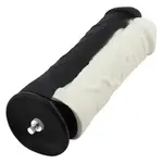 Doppio dildo nero bianco 20,8 cm KlicLok®