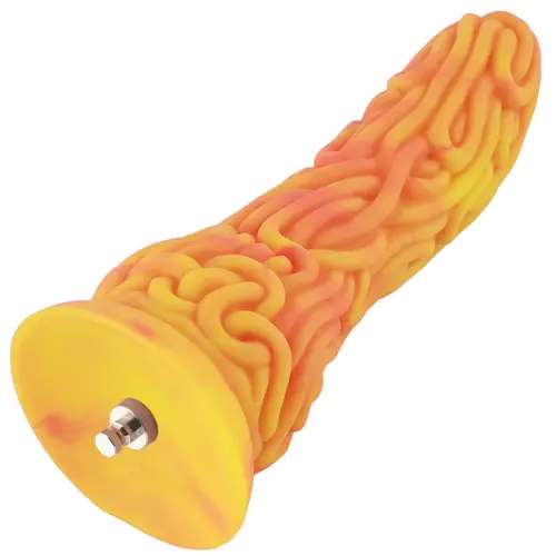 Hismith® Fantasy Monster Dildo KlicLok and  Suction Cup 24 cm Tangled