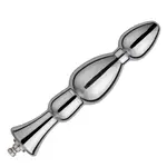 Dildo anale perlato Attacco 16 cm KlicLok