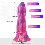Dildo Fantasy KlicLok e ventosa 26 CM