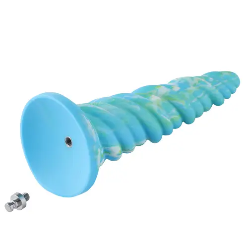 Dildo anale fantasy con KlicLok testurizzato e ventosa 26 CM