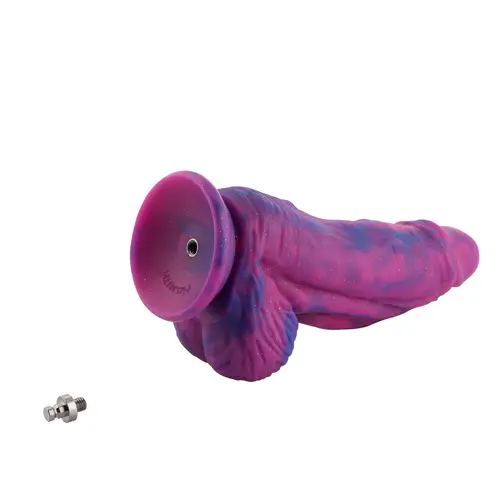 Gode fantaisie avec courbe légère KlicLok et ventouse 24 CM