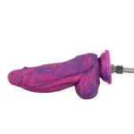 Hismith® Fantasy Dildo met lichte Curve KlicLok en Zuignap 24 CM