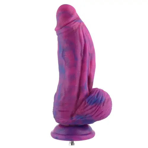 Gode fantaisie avec courbe légère KlicLok et ventouse 24 CM