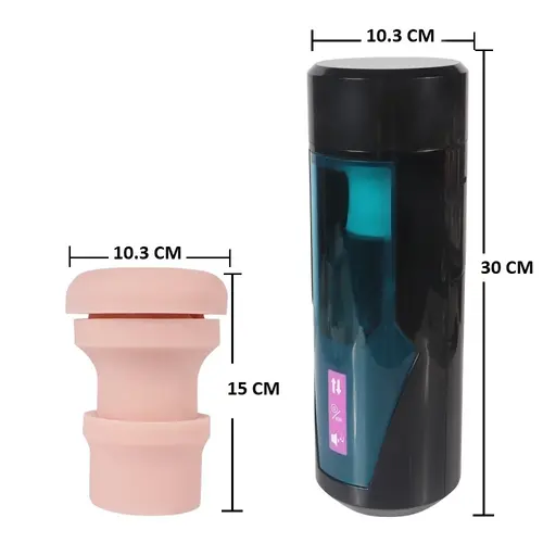 Masturbateur de poche avec sons de gémissement KlicLok Smart APP