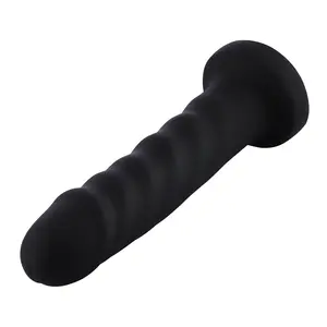 Hismith® Consolador Anal KlicLok Pequeño 15-20 CM Negro