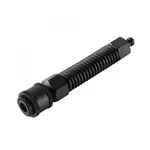 Adattatore a molla flessibile in acciaio inox nero Hismith Premium KlicLok