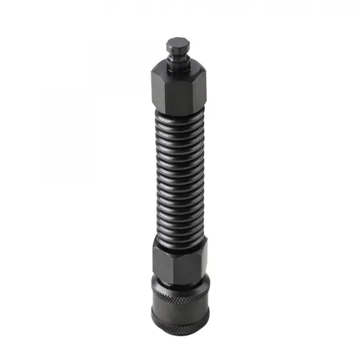 Adattatore a molla flessibile in acciaio inox nero Hismith Premium KlicLok