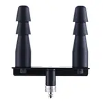 Adattatore doppio Vac con blocco a U Hismith Premium KlicLok