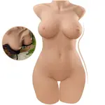 Auxfun® Sekspop Scarlett vrouwenlichaam met zuig en vibratiefuncties