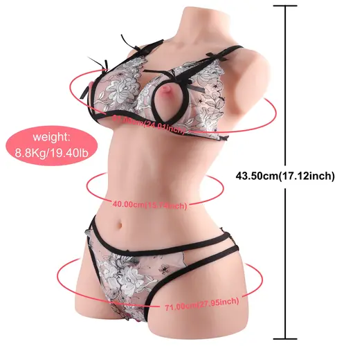 Muñeca sexual Natalia - Cuerpo femenino - con funciones de succión y vibración