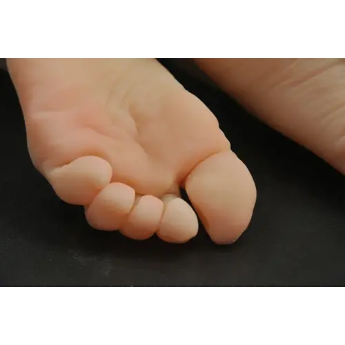 Mannequin Footman Féminin Fétichisme des pieds Droite