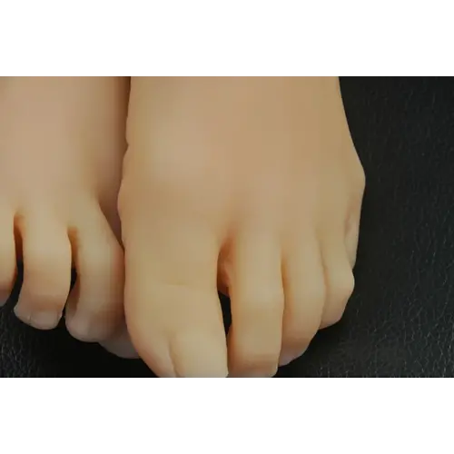 Mannequin marionnette de pied Fétichisme du pied gauche