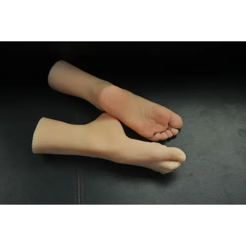Mannequin marionnette de pied Fétichisme du pied gauche