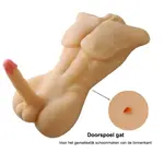 Hismith® Masturbator Mannenlichaam voor Haar Sekspop George Sexpop voor Hem & Haar Sekslichaam