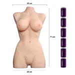 Sexpuppe Liza Runde feste Brüste Realistische Größe