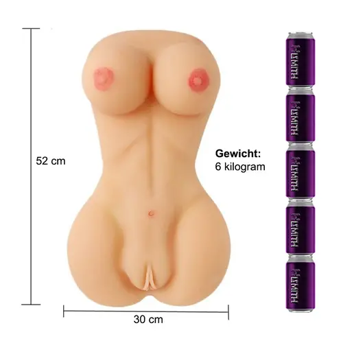 Muñeca sexual Shirley ¡Pechos, vagina y ano!