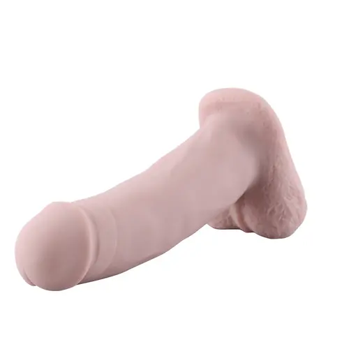 Hismith® Hismith Silikondildo mit QAC 18 cm lang Durchmesser 5 cm Blank