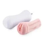 Hismith® Pocket Pussy for the QAC Sex Machines realistic Vagina with Vibration! Black