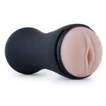 Hismith® Pocket Pussy voor de QAC Seksmachines Kunstvagina met Vibratie! Zwart