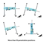 Pro 1 Premium Smart APP Sex Machine paquete Blue Ocean