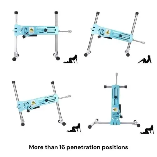 Pro 1 Premium Smart APP Sex Machine paquete Blue Ocean