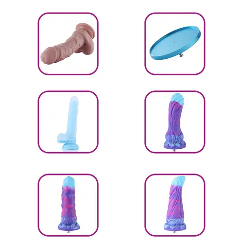 Hismith® Pro 1 Premium Smart APP Sex Machine paquete Blue Ocean