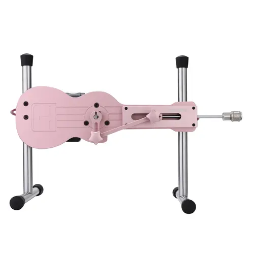 Pro Mini Sex Machine Smart App avec gode et télécommande Rose