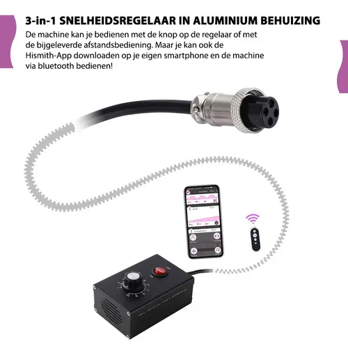 PRO 5 Premium Smart App Máquina Sexual TableTop 2.0