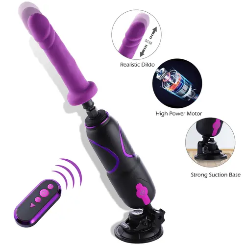 Pro Traveler Máquina Sexual Premium Portátil con Ventosa